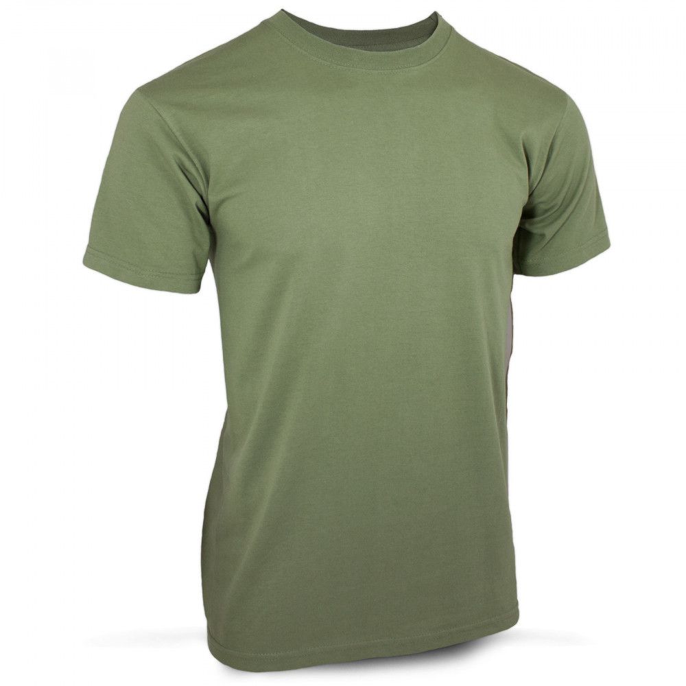 Tee-shirt coton vert armée Tee-shirt coton vert armée