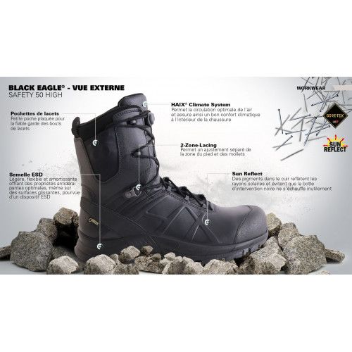 Chaussures Haix Safety 50 Mid