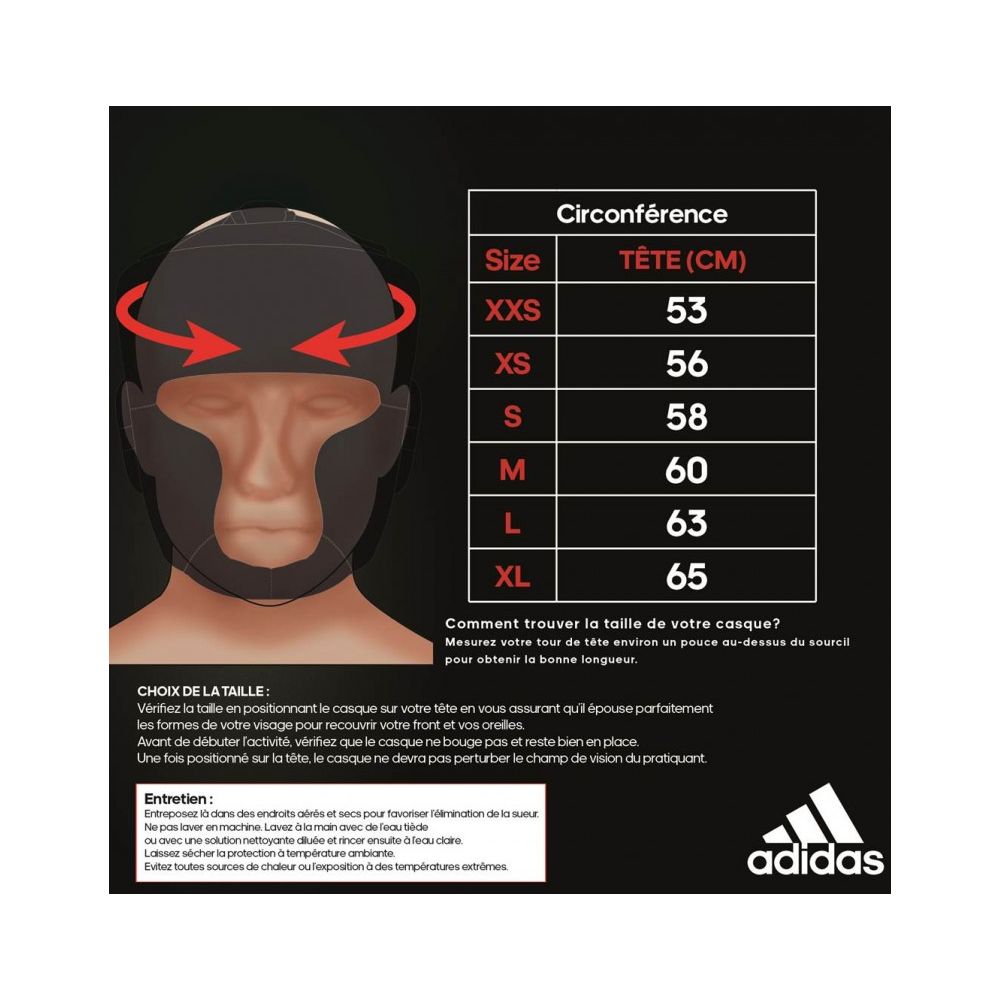 Casque de boxe "Response" ADIDAS Casque de boxe "Response" ADIDAS