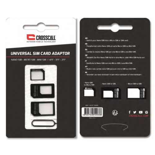 Kit de 3 adaptateurs carte SIM CROSSCALL