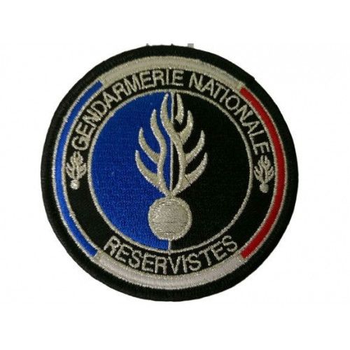 Ecusson de bras brodé Gendarmerie Nationale Réserviste