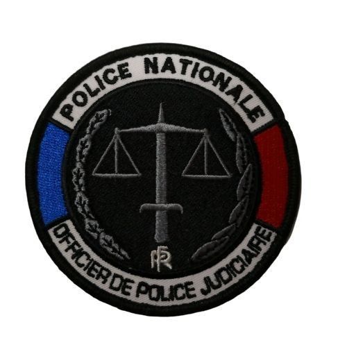Ecusson de bras officier de police Judiciaire