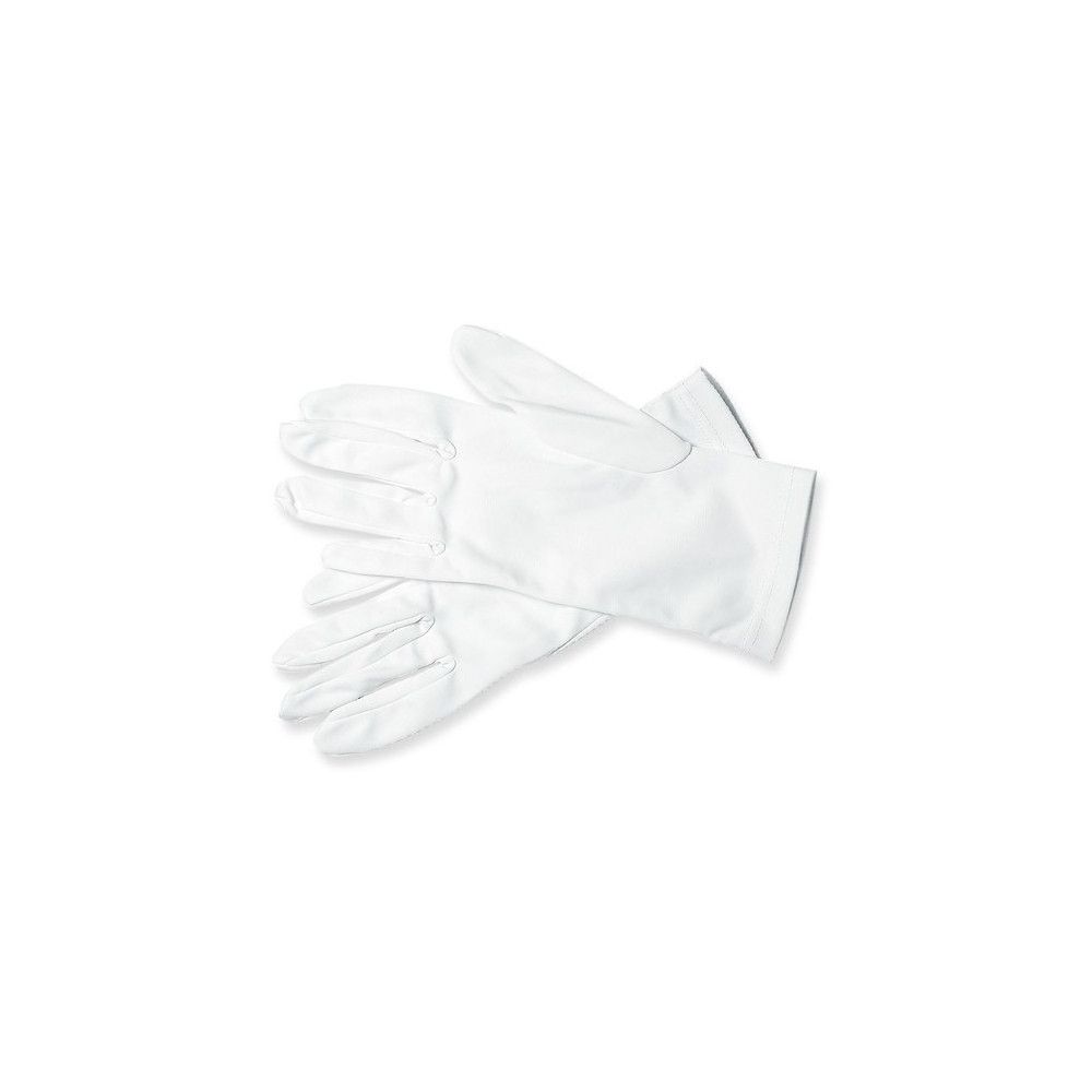 Gants de cérémonie nylon blanc Gants de cérémonie nylon blanc