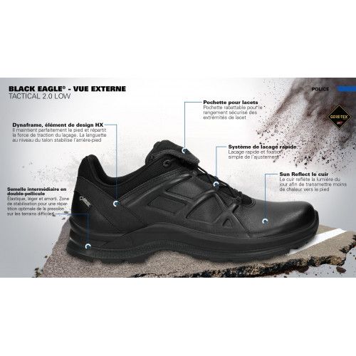 Chaussures Haix Black Eagle Tactical 20 Low