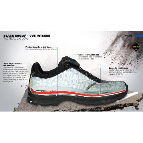 Chaussures Haix Black Eagle Tactical 20 Low