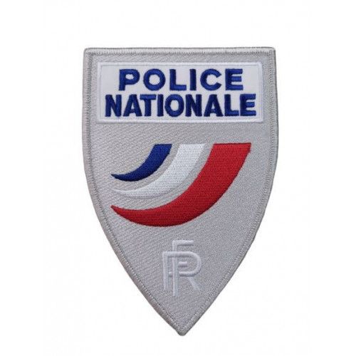 Ecusson de Poitrine Triangulaire Grand format Police Nationale
