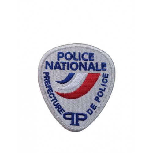 Ecusson de Bras Brodé Police Nationale Prefecture de Police