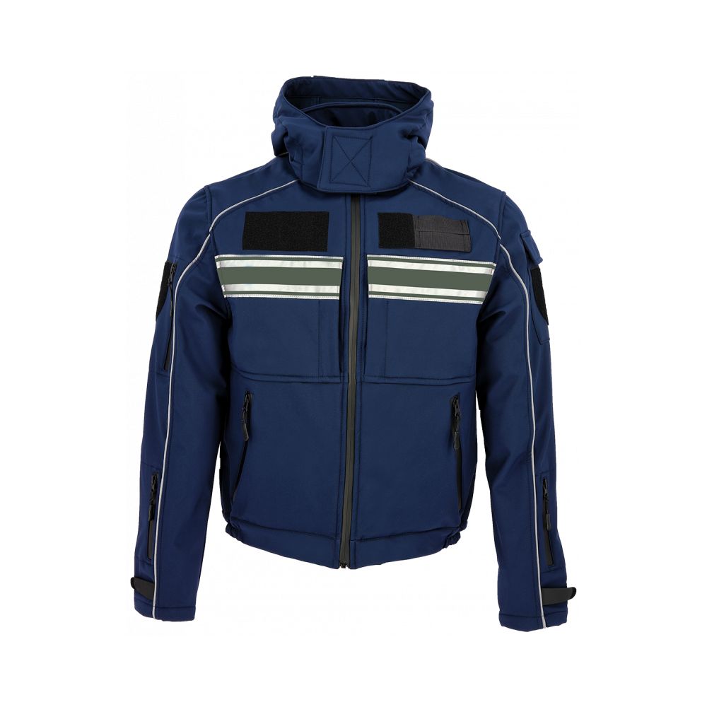 Blouson softshell IRON bande verte Police Rurale Blouson softshell IRON bande verte Police Rurale