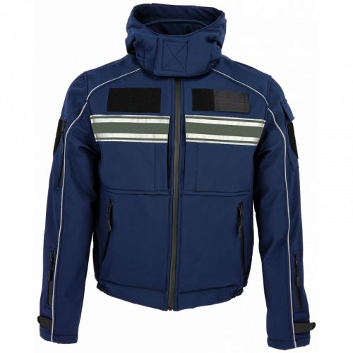 Blouson softshell IRON bande verte Police Rurale