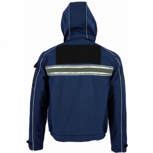 Blouson softshell IRON bande verte Police Rurale