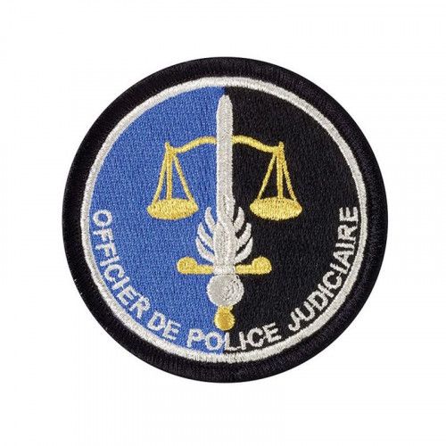 Ecusson de Bras Brode Gendarmerie OPJ
