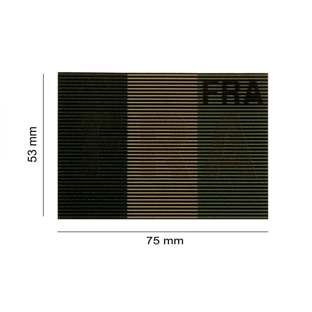 Patch dual IR France basse visibilité Vert Patch dual IR France basse visibilité Vert