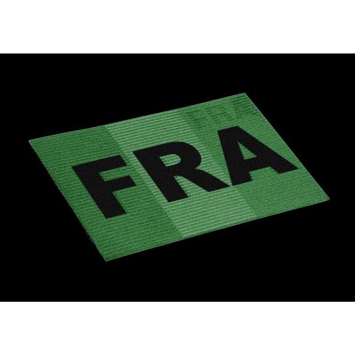 Patch dual IR France basse visibilité Vert