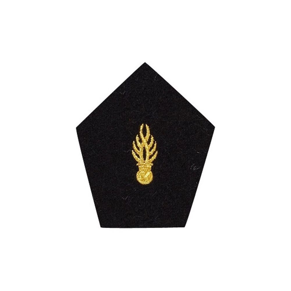 Paire d'écus de col pour vareuse Garde Républicaine Paire d'écus de col pour vareuse Garde Républicaine