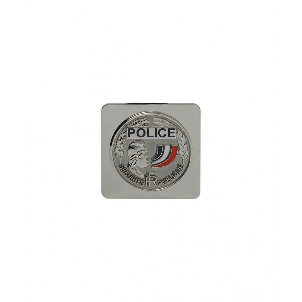 Médaille POLICE Nationale à support carré Médaille POLICE Nationale à support carré