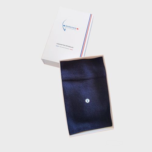 Chaussettes mi-haute marine Gendarmerie Nationale 