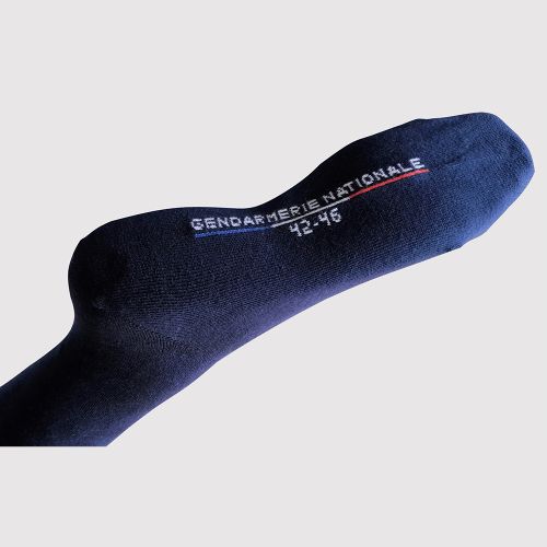 Chaussettes mi-haute marine Gendarmerie Nationale 