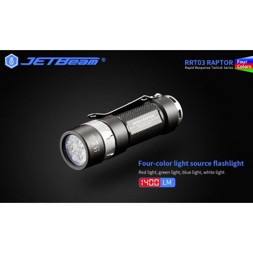 Lampe Tactique Niteye RAPTOR RRT03 - 1400Lumens