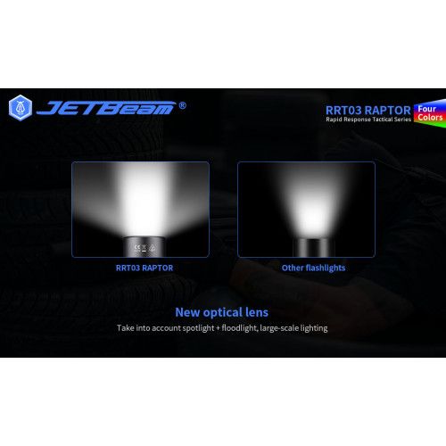 Lampe Tactique Niteye RAPTOR RRT03 - 1400Lumens