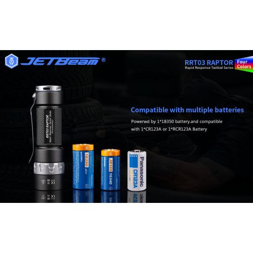 Lampe Tactique Niteye RAPTOR RRT03 - 1400Lumens