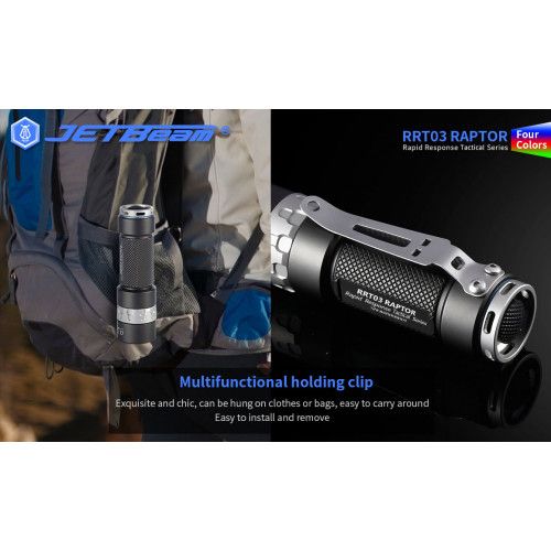 Lampe Tactique Niteye RAPTOR RRT03 - 1400Lumens