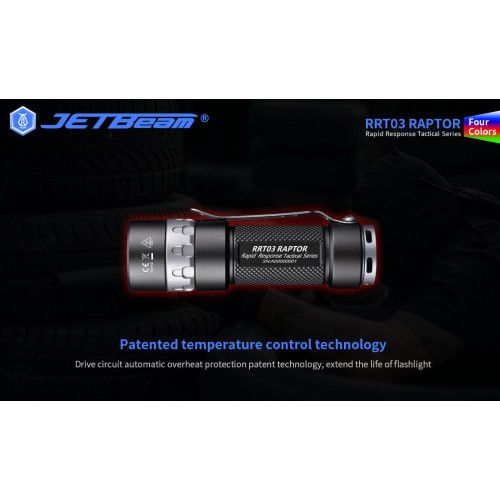 Lampe Tactique Niteye RAPTOR RRT03 - 1400Lumens