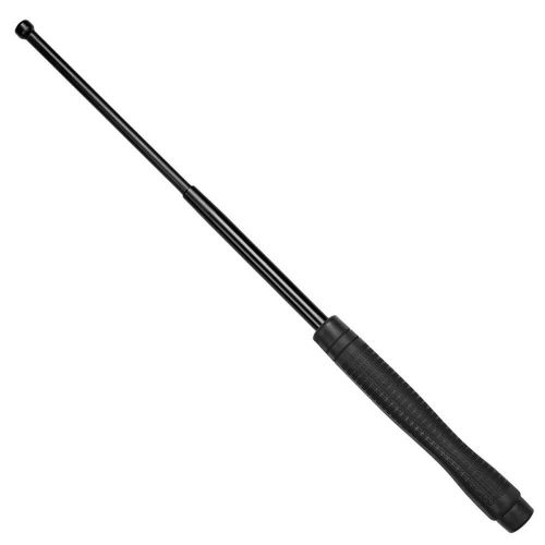 Bâton de défense télescopique ergonomique en acier trempé 21&quot;
