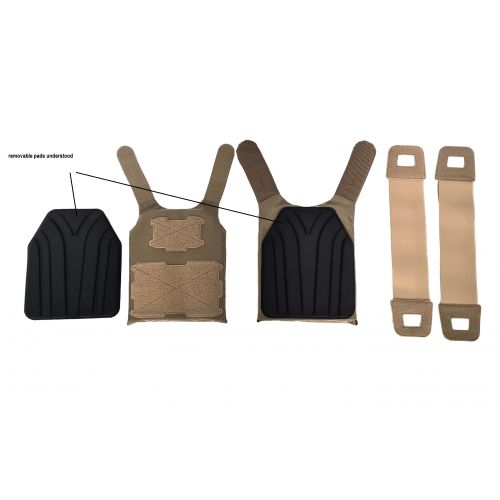 Gilet d'entrainement porte plaques Crossplate