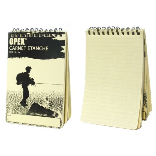 Carnet étanche grand modéle