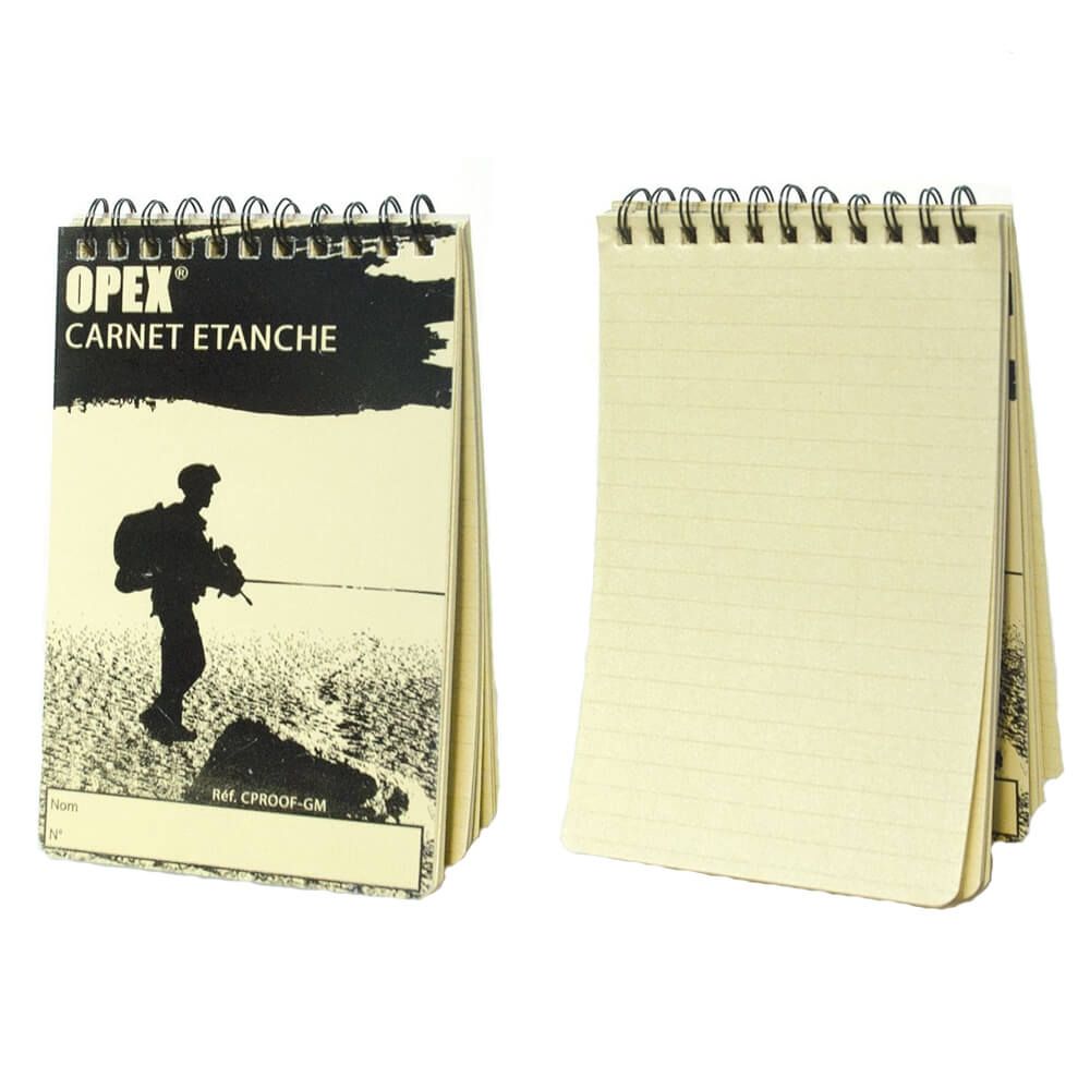 Carnet étanche petit modéle
