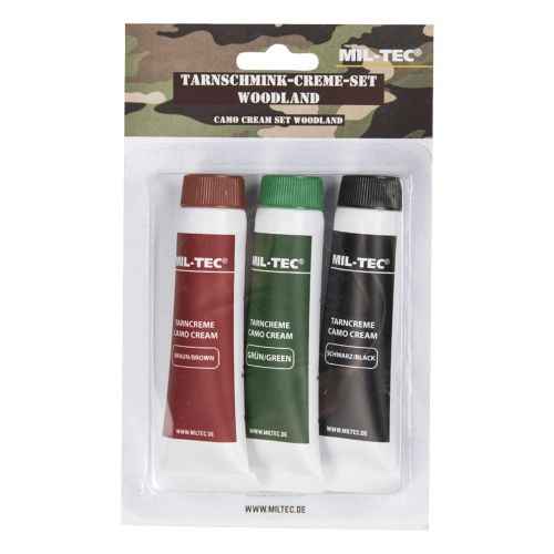 Kit 3 tubes de camouflage - Miltec