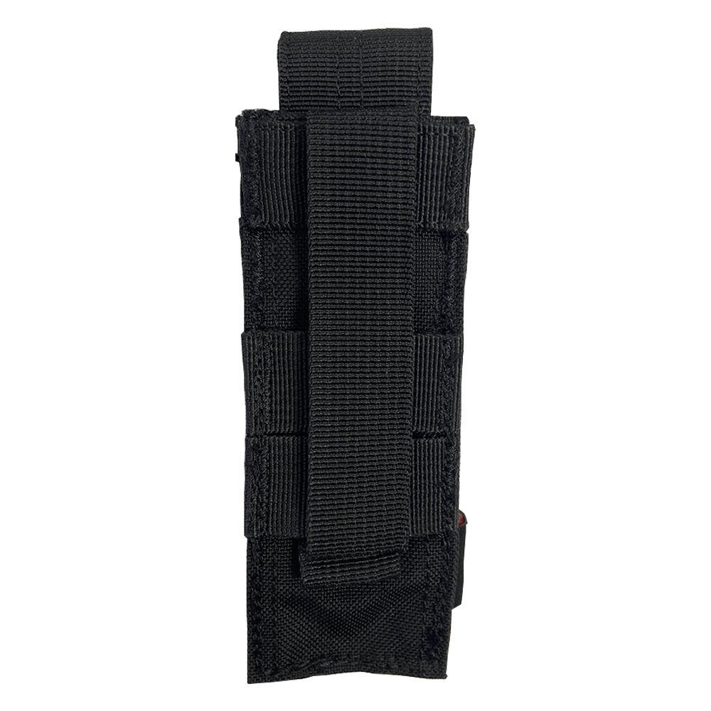 Porte chargeur simple 9mm et aérosol 75 ml MOLLE - ADN Tactical Porte chargeur simple 9mm et aérosol 75 ml MOLLE - ADN Tactical