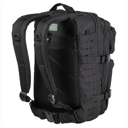 Sac a dos US ASSAULT 40L laser cut noir- Miltec