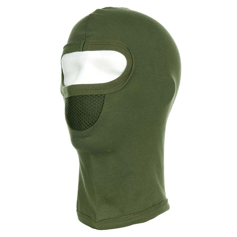 Cagoule 1 trou avec masque vert OD - Fostex Garments Cagoule 1 trou avec masque vert OD - Fostex Garments