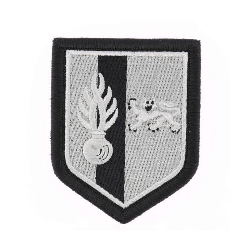 Ecusson de Bras Brode Zone de defense de Bordeaux BV Noir