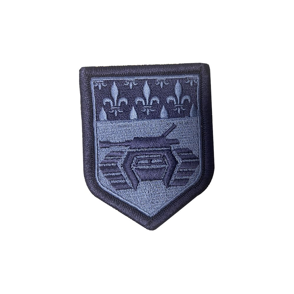 Ecusson de bras Brode GBGM BV Bleu Ecusson de bras Brode GBGM BV Bleu