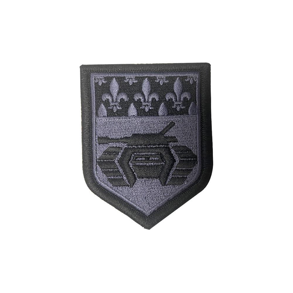 Ecusson de bras Brode GBGM BV Noir Ecusson de bras Brode GBGM BV Noir