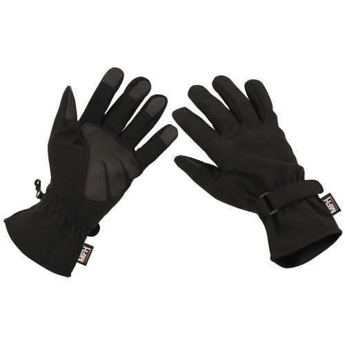 Gants softshell noir - MFH