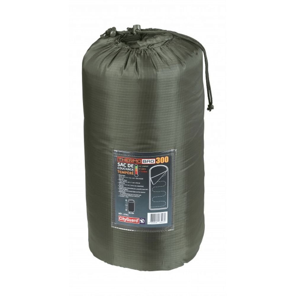 Sac de couchage thermobag 300 vert - City Guard Sac de couchage thermobag 300 vert - City Guard