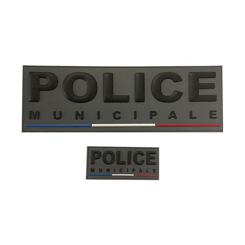Jeu de bandes basse visibilité PVC Police Municipale France