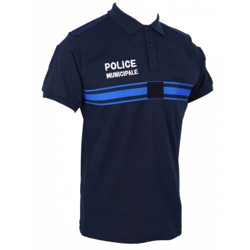 Polo manches courtes double face Police Municipale - DMB Uniforme