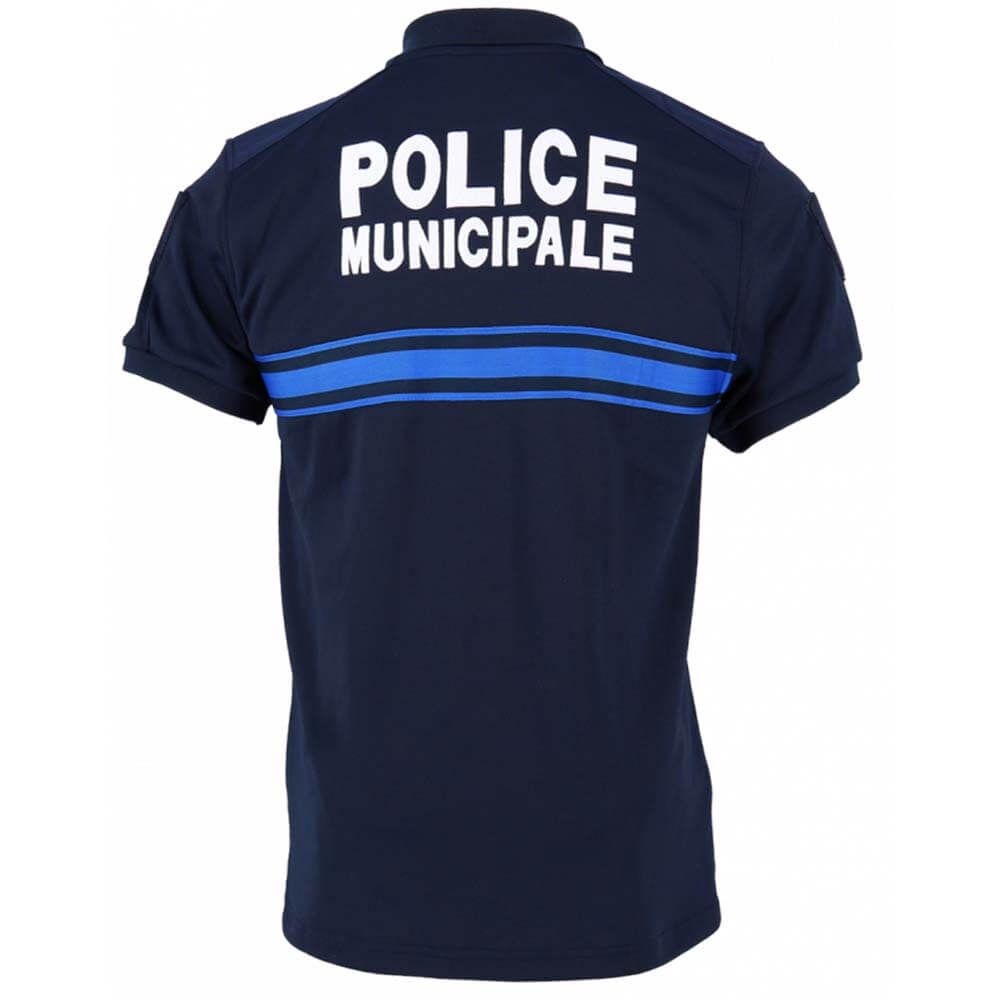 Polo zip manches courtes double face Police Municipale - DMB Uniforme Polo zip manches courtes double face Police Municipale - DMB Uniforme