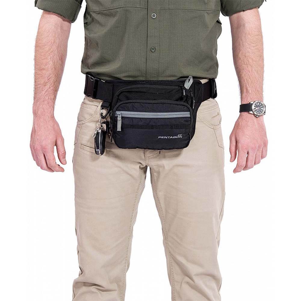 Sacoche Runner Pouch noir - Pentagon Sacoche Runner Pouch noir - Pentagon