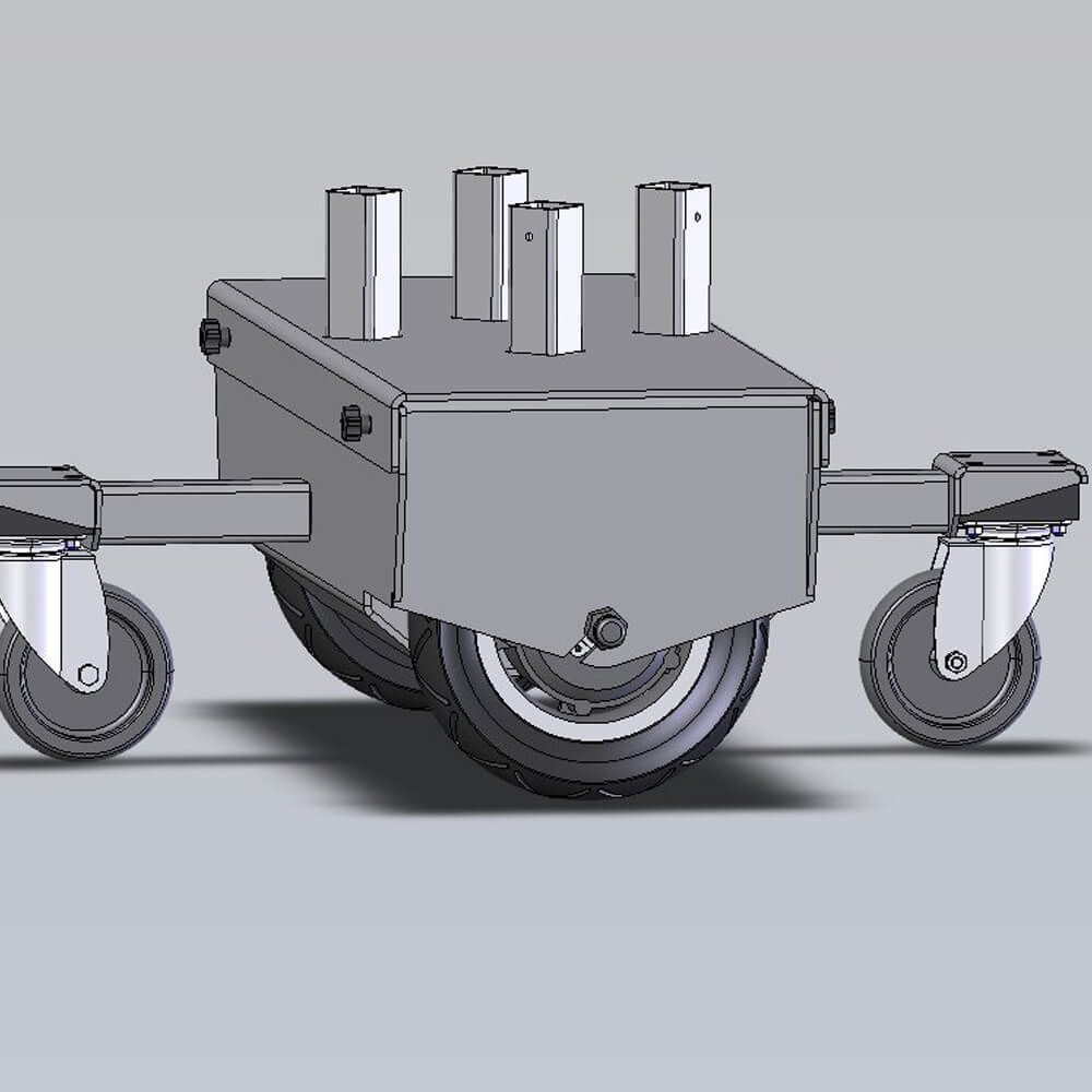 Robot d'entrainement au tir - ROBOTIC TARGET 2WD Robot d'entrainement au tir - ROBOTIC TARGET 2WD