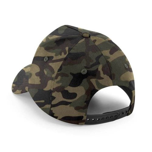Casquette 5 pans avec patch amovible personnalisable camo