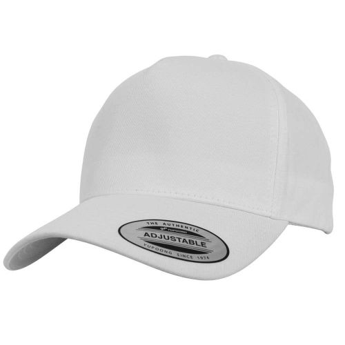 Casquette 5 pans personnalisable blanc
