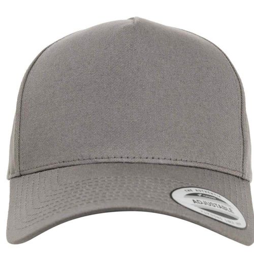 Casquette 5 pans personnalisable gris