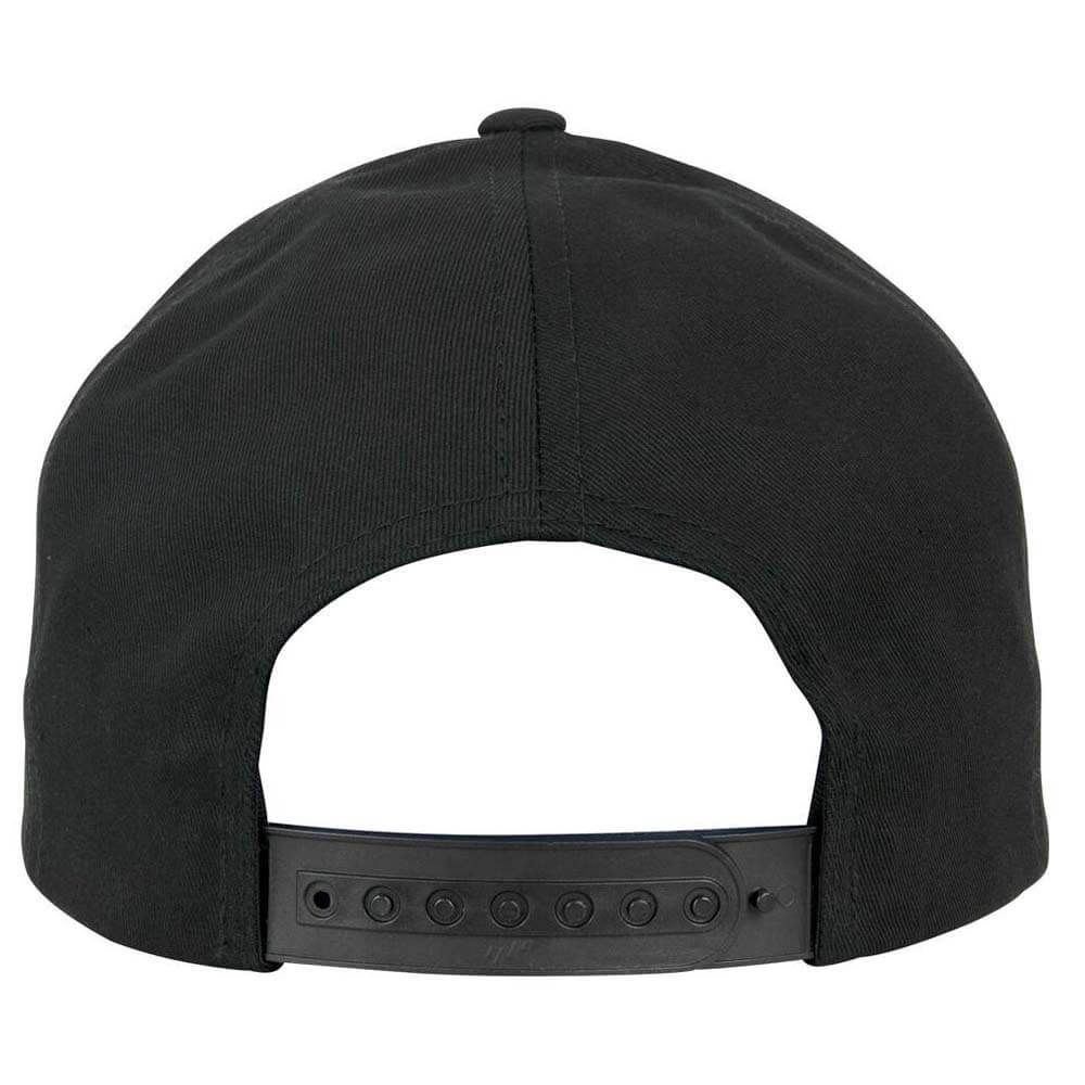 Casquette 5 pans personnalisable noir Casquette 5 pans personnalisable noir