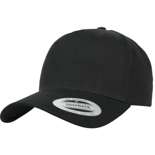 Casquette 5 pans personnalisable noir