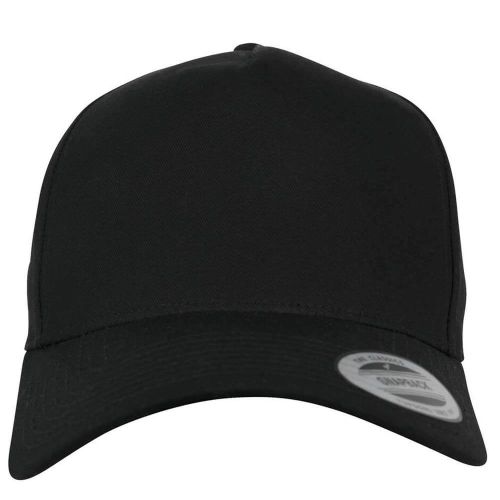 Casquette 5 pans personnalisable noir